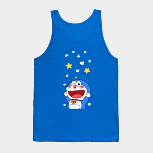 doraemon happy Tank Top